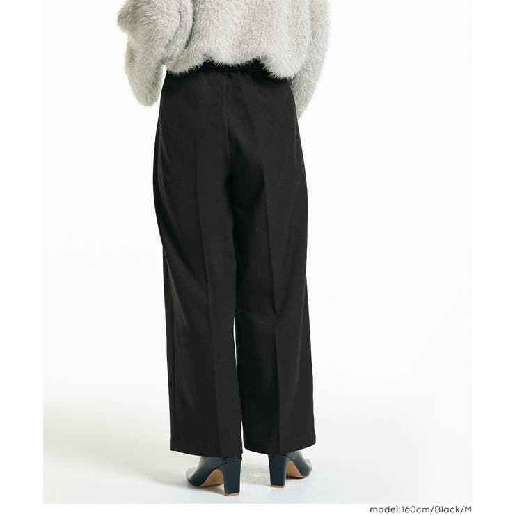 【DAILY WARM】裏起毛ワイドスラックス | coca | 詳細画像17 