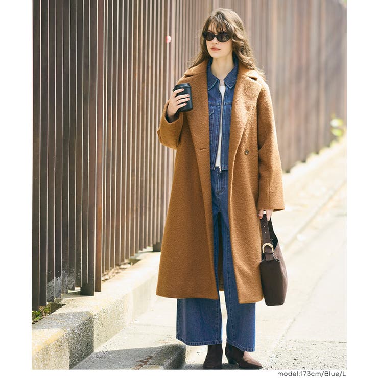 コンパクトに決まる、デニムジップジャケット | coca | 詳細画像12 