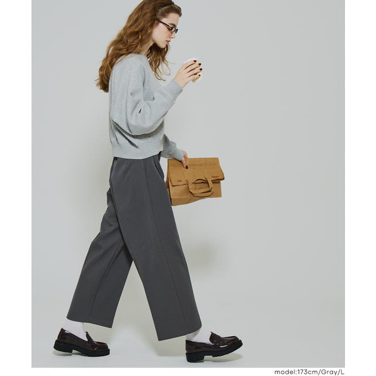 【DAILY WARM】裏起毛スラックス | coca | 詳細画像12 