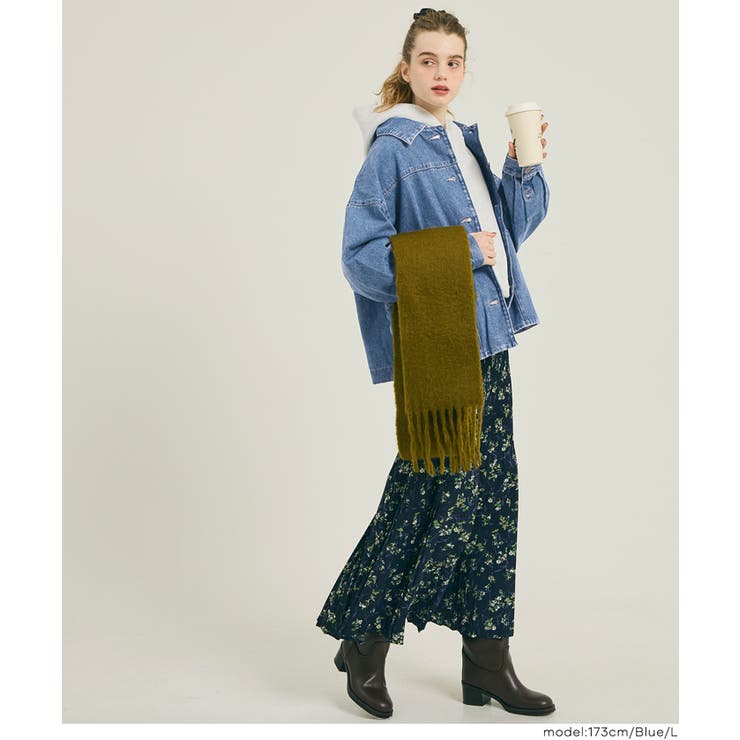 ラフに羽織れてこなれる、オーバーサイズデニムジャケット | coca | 詳細画像10 