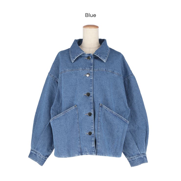 ラフに羽織れてこなれる、オーバーサイズデニムジャケット | coca | 詳細画像14 