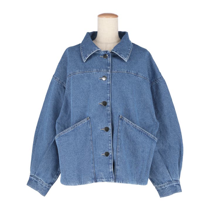 ラフに羽織れてこなれる、オーバーサイズデニムジャケット | coca | 詳細画像2 