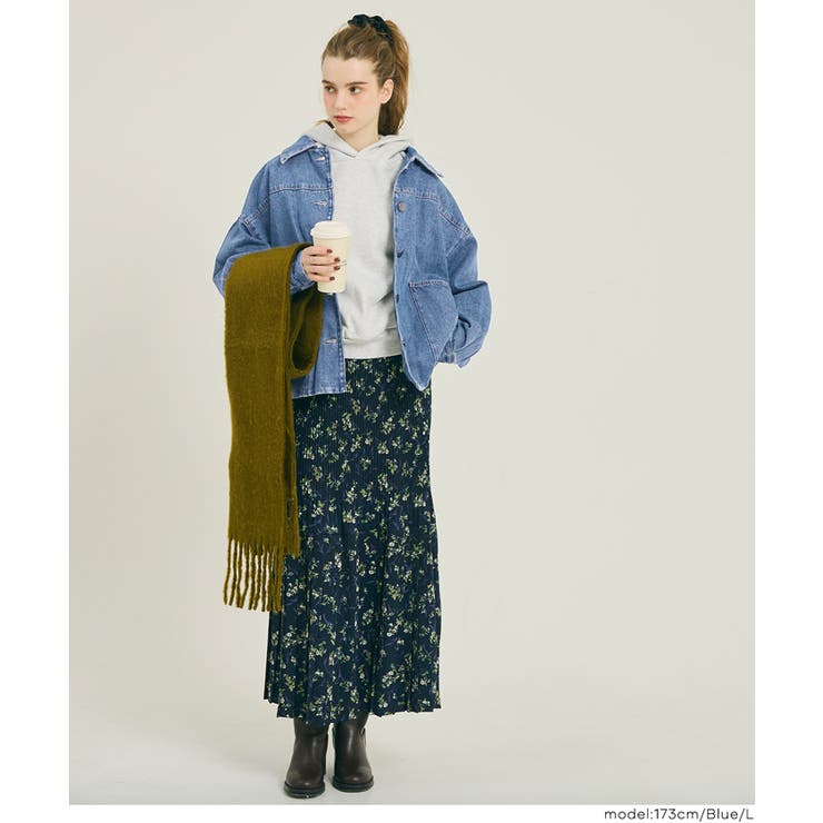 ラフに羽織れてこなれる、オーバーサイズデニムジャケット | coca | 詳細画像6 