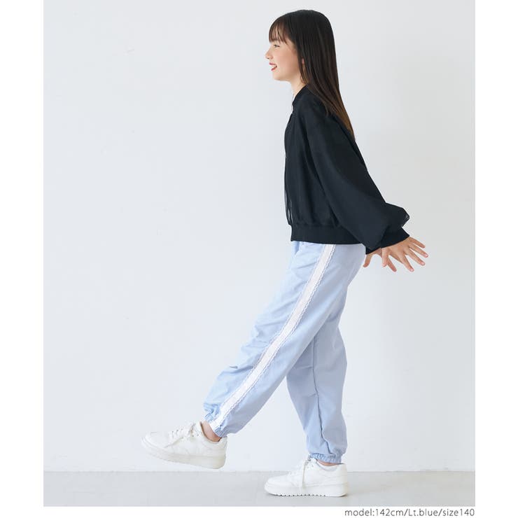 ライトワッシャーナイロンレースパンツ キッズ | coca | 詳細画像11 
