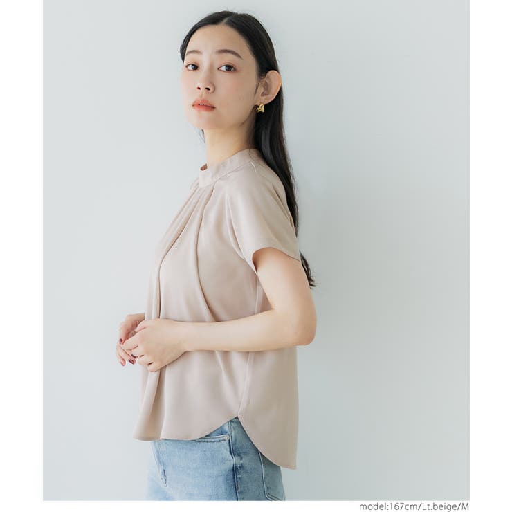 フロントタックブラウス | coca | 詳細画像11 