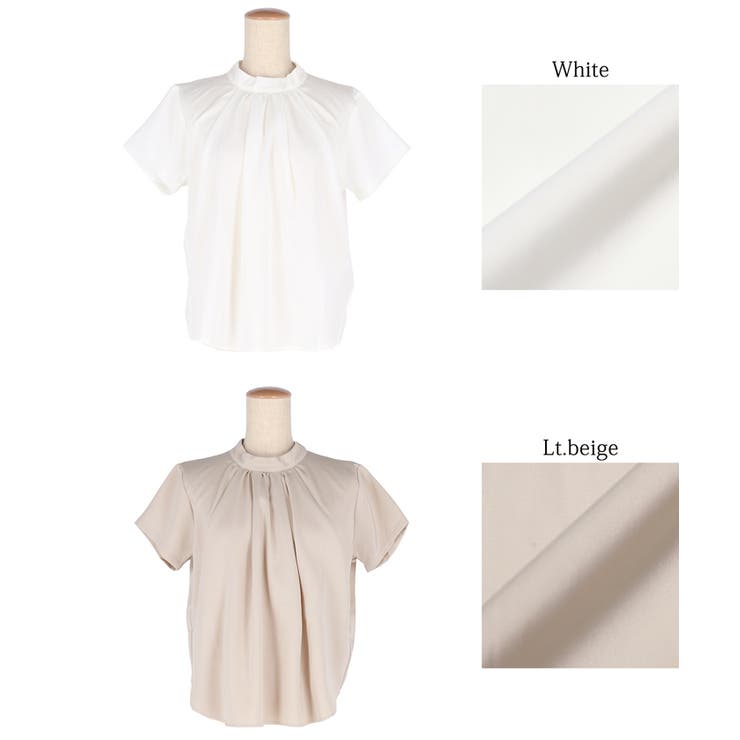 フロントタックブラウス | coca | 詳細画像17 