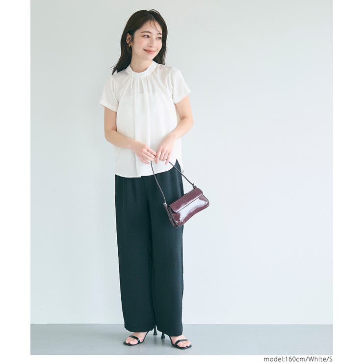 フロントタックブラウス | coca | 詳細画像4 