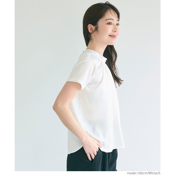 フロントタックブラウス | coca | 詳細画像5 