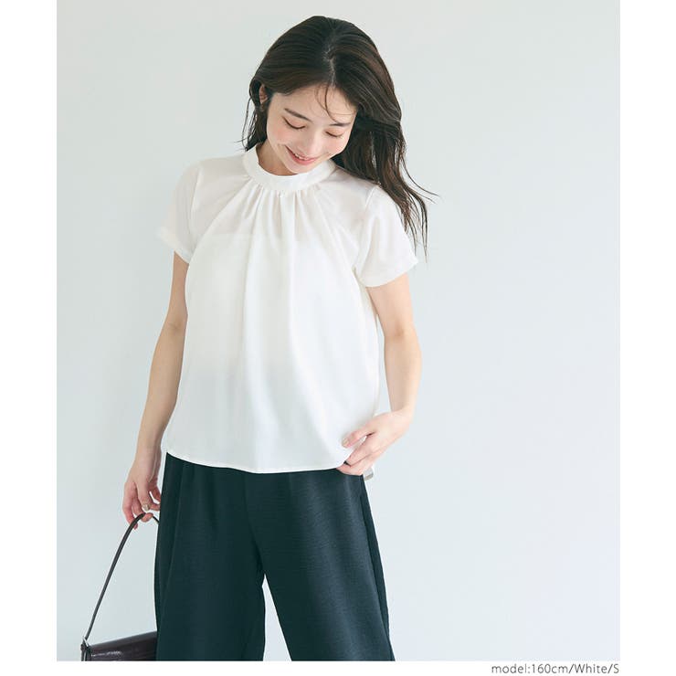 フロントタックブラウス | coca | 詳細画像6 