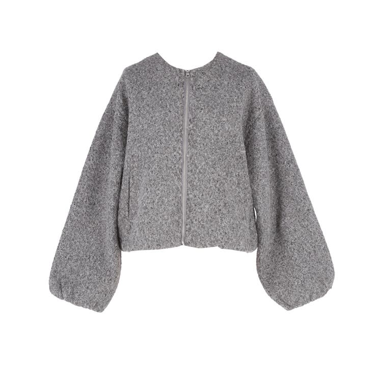 もこもこ感が愛らしい、カーリーボアブルゾン | coca | 詳細画像2 