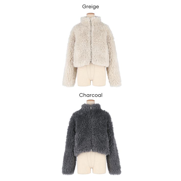 フェイクファーショートジャケット | coca | 詳細画像22 