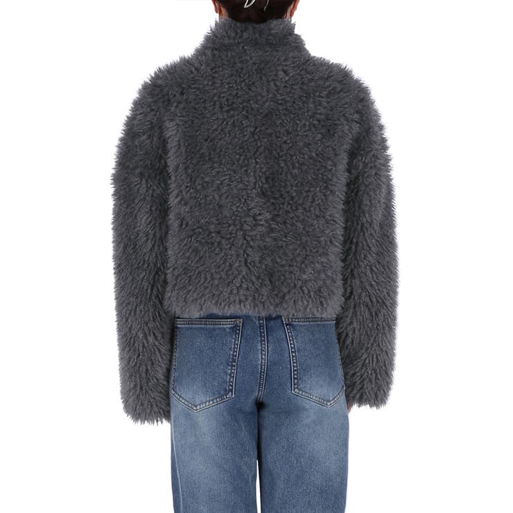 フェイクファーショートジャケット | coca | 詳細画像6 