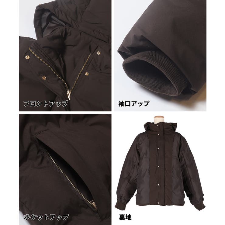 シームレス中綿ブルゾン レディース | coca | 詳細画像24 