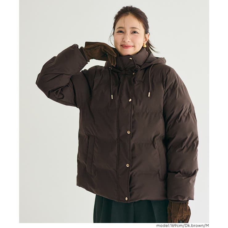 シームレス中綿ブルゾン レディース | coca | 詳細画像9 