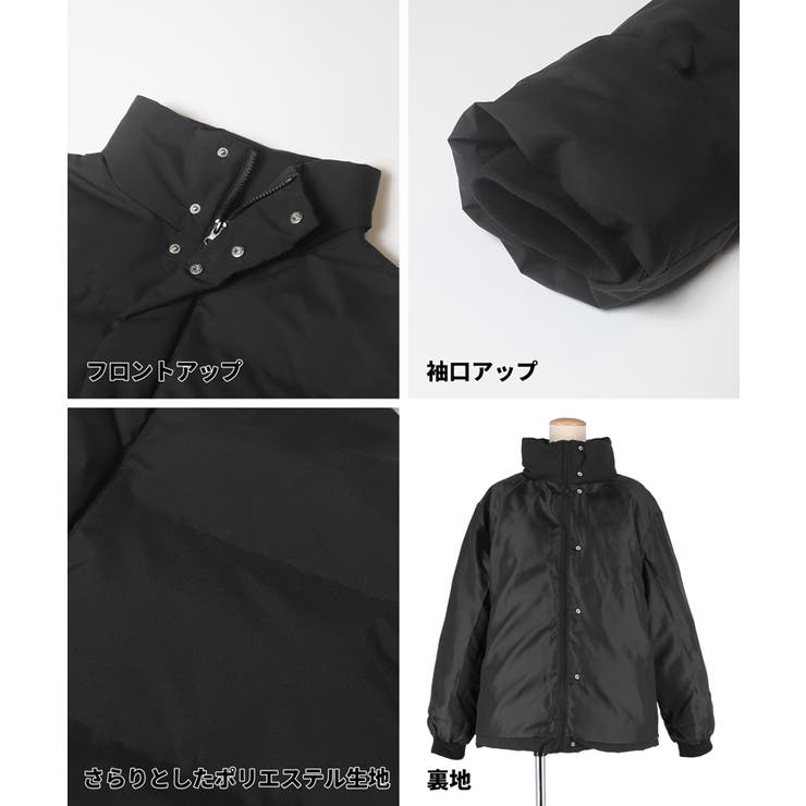 ユニセックス中綿アウター レディース メンズ | coca | 詳細画像12 