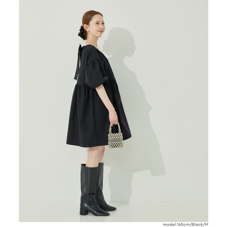 バックリボンチュニック レディース | coca | 詳細画像12 