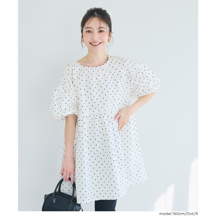 バックリボンチュニック レディース | coca | 詳細画像17 