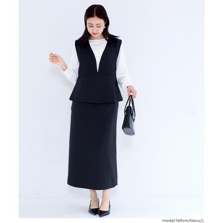 ［Navy］ | ドッキングワンピース | coca