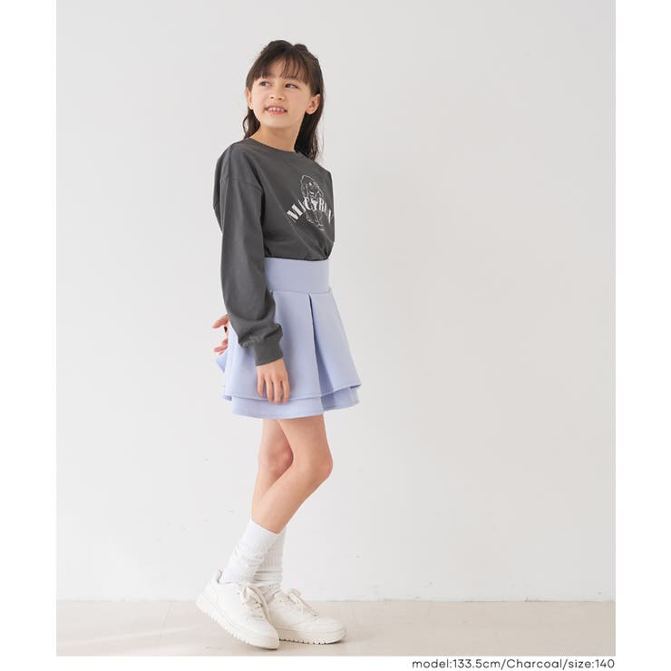 イラストプリントロングTシャツ | coca | 詳細画像12 