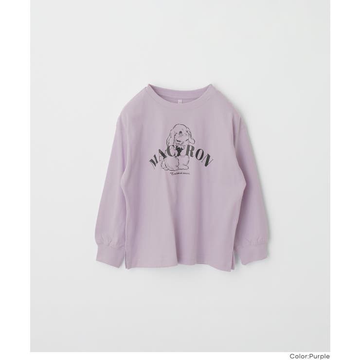 イラストプリントロングTシャツ | coca | 詳細画像16 