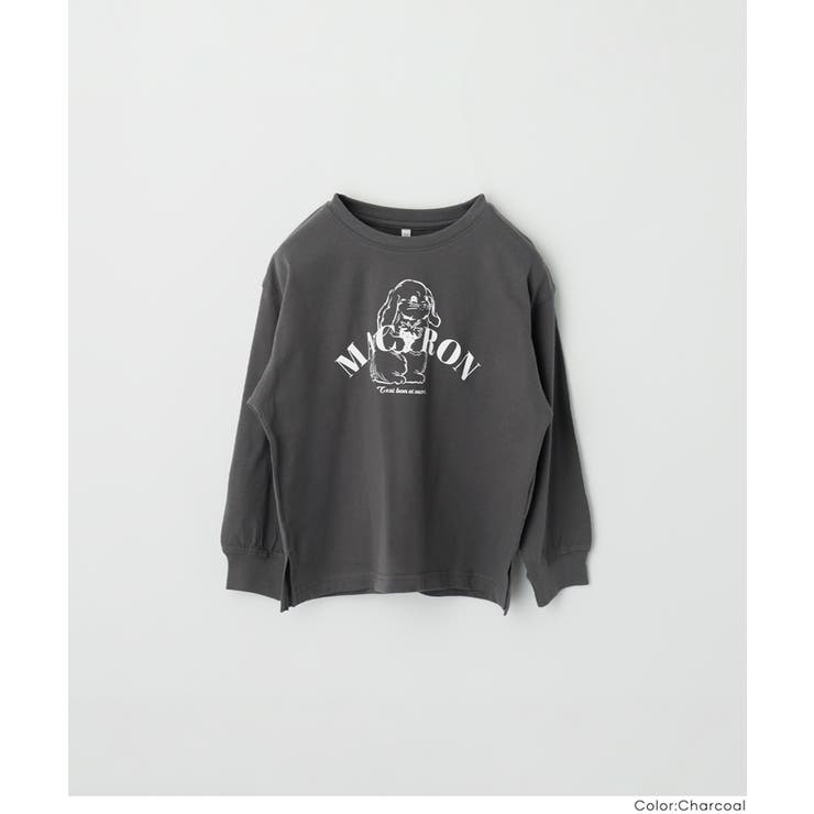 イラストプリントロングTシャツ | coca | 詳細画像3 