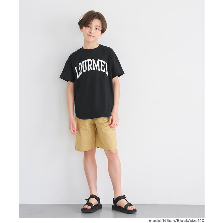 親子お揃いテールカットカレッジビッグTシャツ キッズ | coca | 詳細画像2 