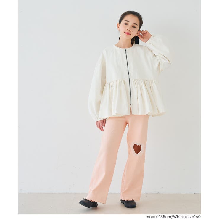 親子お揃いデニムギャザーアウター キッズ | coca | 詳細画像13 