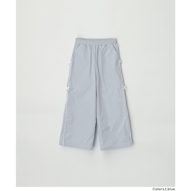 裏微起毛サイドラインリボンパンツ | coca | 詳細画像15 