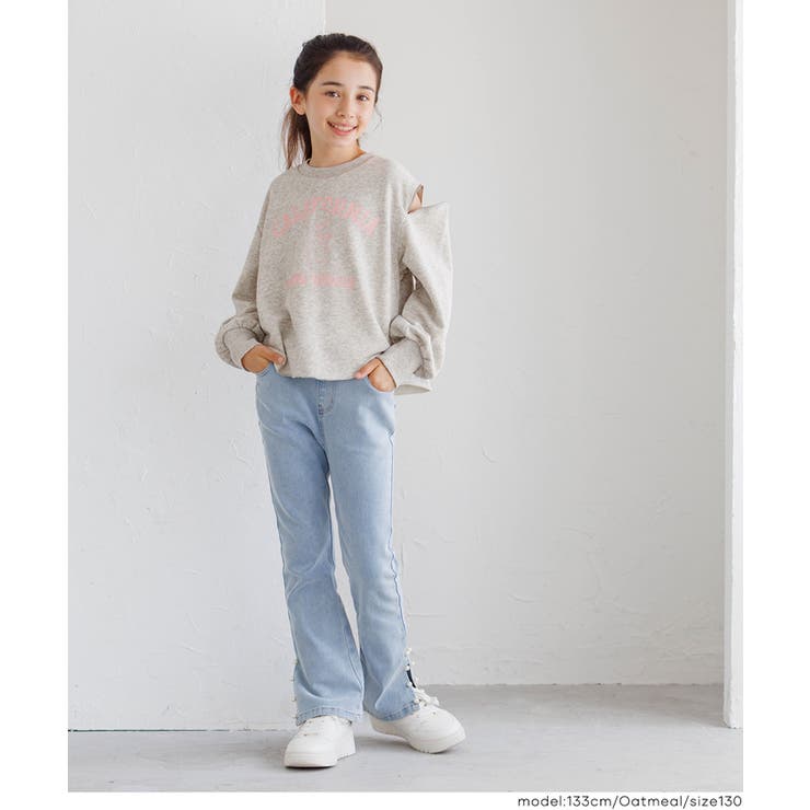 ハートジップスウェットトップス | coca | 詳細画像7 