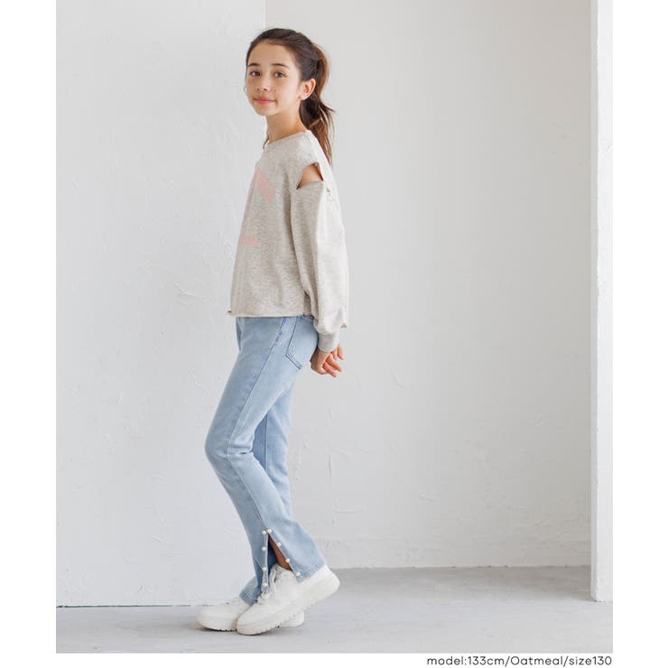 ハートジップスウェットトップス | coca | 詳細画像9 