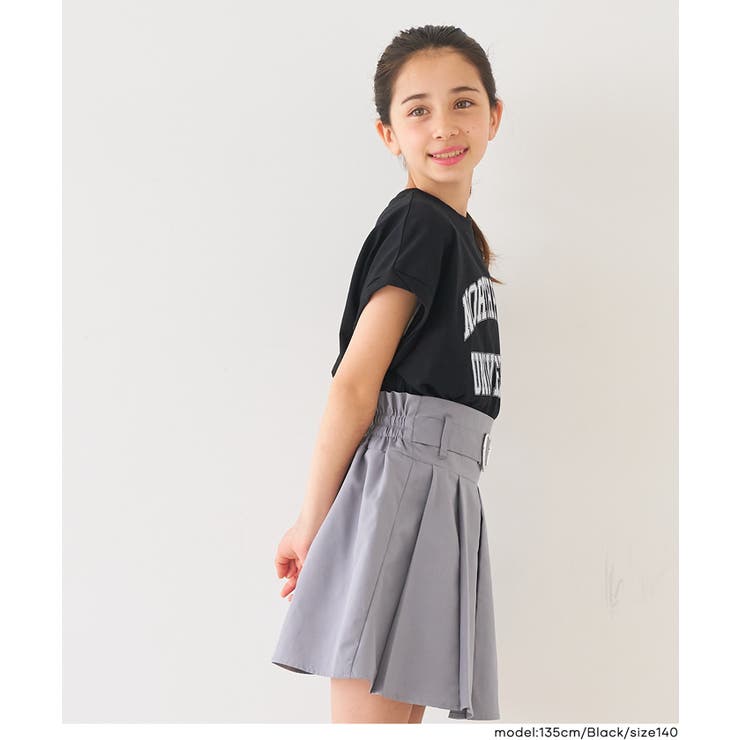 親子お揃いロールアップロゴTシャツ | coca | 詳細画像12 