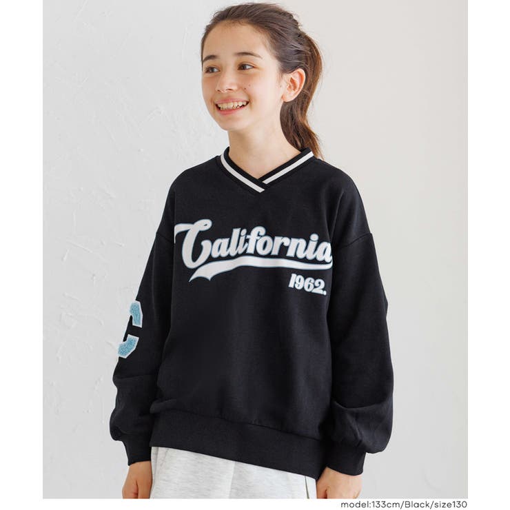 ワッペンスウェットトップス | coca | 詳細画像5