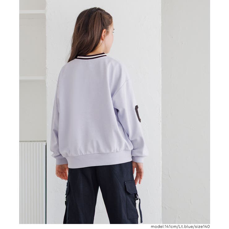 ワッペンスウェットトップス | coca | 詳細画像10