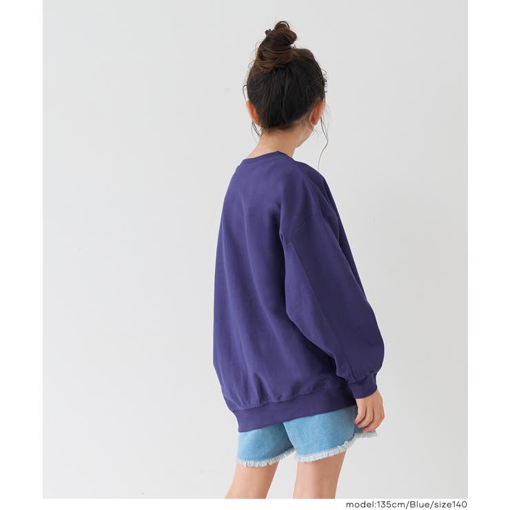 親子お揃いT-スウェットロゴビッグシルエット | coca | 詳細画像12 