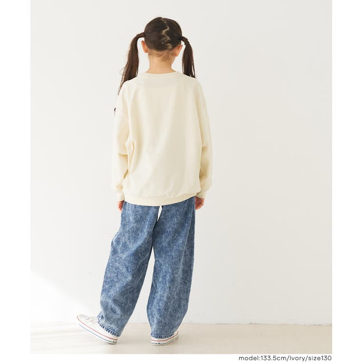 親子お揃いT-スウェットロゴビッグシルエット | coca | 詳細画像5 