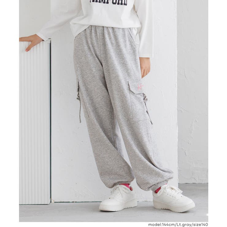 刺繍スウェットカーゴパンツ | coca | 詳細画像10 