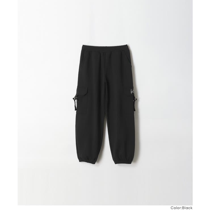 刺繍スウェットカーゴパンツ | coca | 詳細画像13 