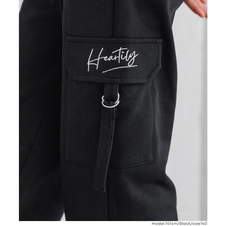 刺繍スウェットカーゴパンツ | coca | 詳細画像5 