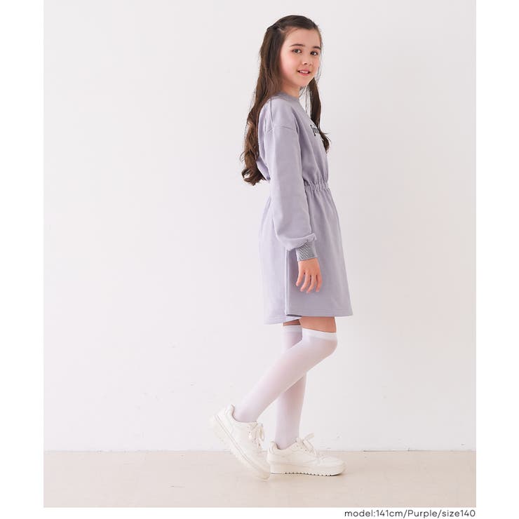 スポーティーに着こなせるブラウジングスウェットワンピース | coca | 詳細画像3 