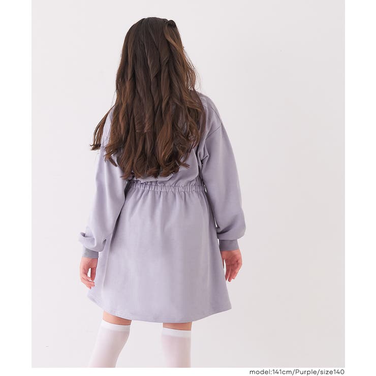 スポーティーに着こなせるブラウジングスウェットワンピース | coca | 詳細画像4 