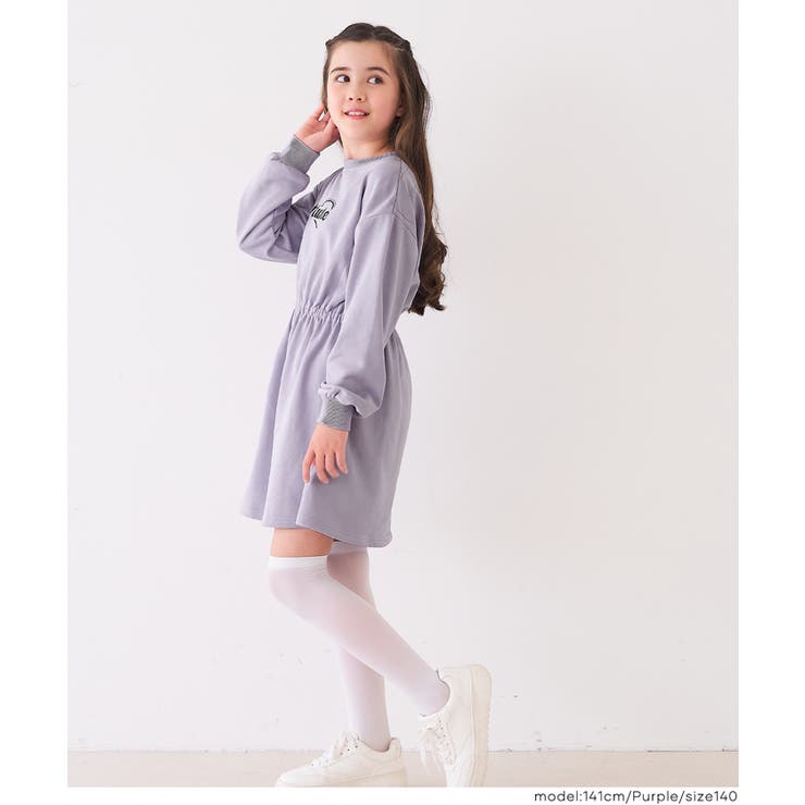 スポーティーに着こなせるブラウジングスウェットワンピース | coca | 詳細画像6 