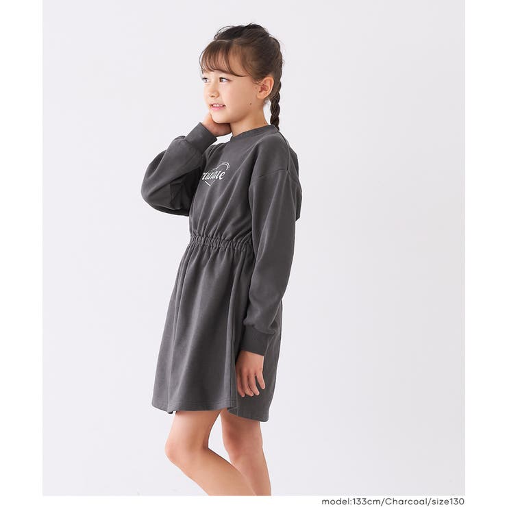 スポーティーに着こなせるブラウジングスウェットワンピース | coca | 詳細画像9 