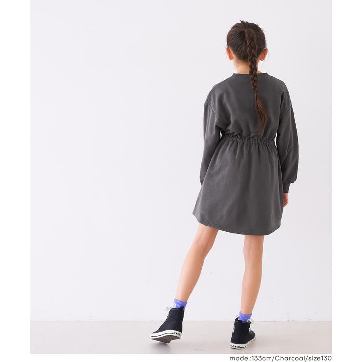 スポーティーに着こなせるブラウジングスウェットワンピース | coca | 詳細画像10 