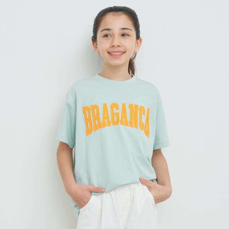 〈26ss新色追加〉親子お揃いクルーネックロゴTシャツ キッズ | coca | 詳細画像1 