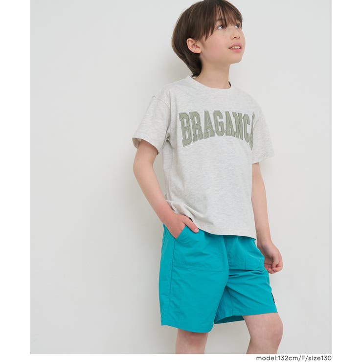 [F] | 〈26ss新色追加〉親子お揃いクルーネックロゴTシャツ キッズ | coca