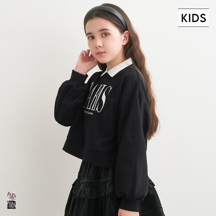 ポロカラースウェットトップス | coca | 詳細画像1 