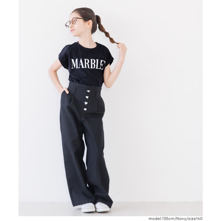 親子お揃いフレンチスリーブプリントTシャツ | coca | 詳細画像13 