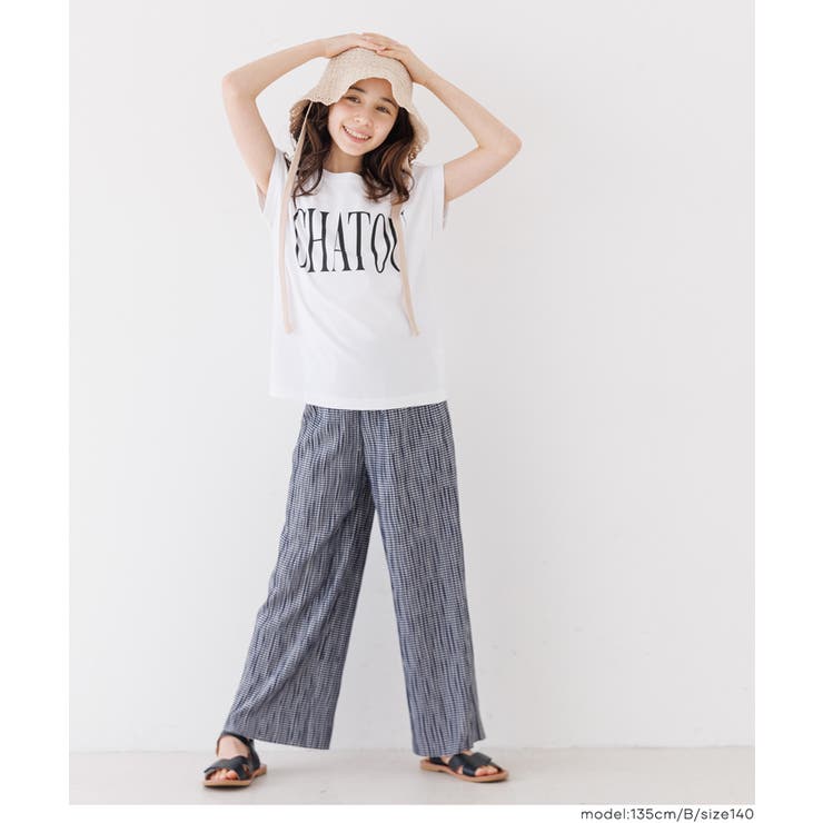 親子お揃いフレンチスリーブプリントTシャツ | coca | 詳細画像18 