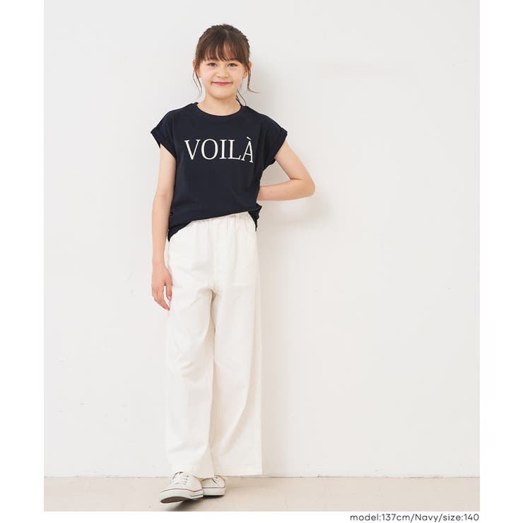 キッズ 親子お揃いフレンチスリーブプリントTシャツ | coca | 詳細画像6 