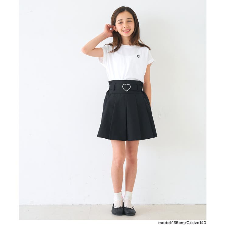 キッズ 親子お揃いフレンチスリーブ刺繍Tシャツ | coca | 詳細画像14 
